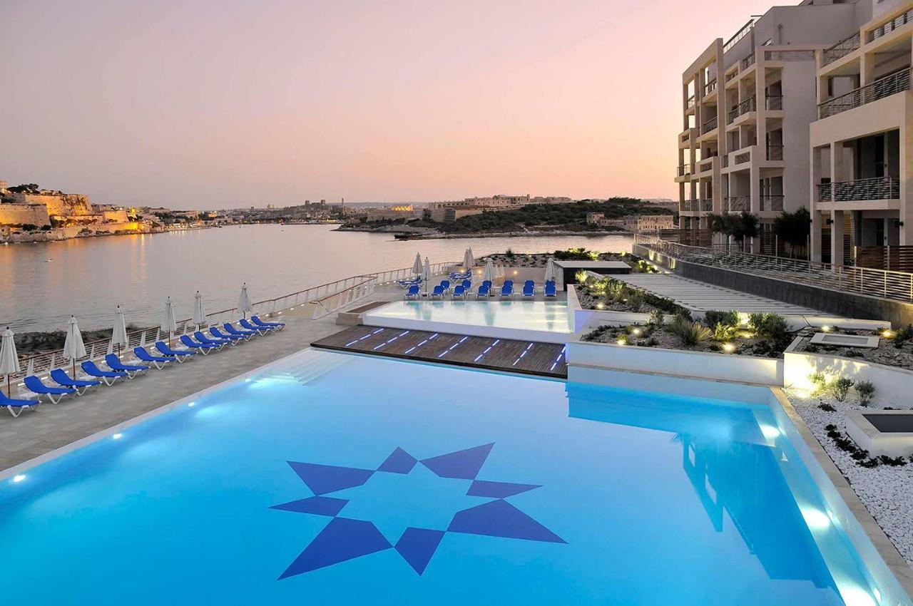 Super Luxury Apartment In Tigne Point, Amazing Sea Views Sliema Exteriör bild