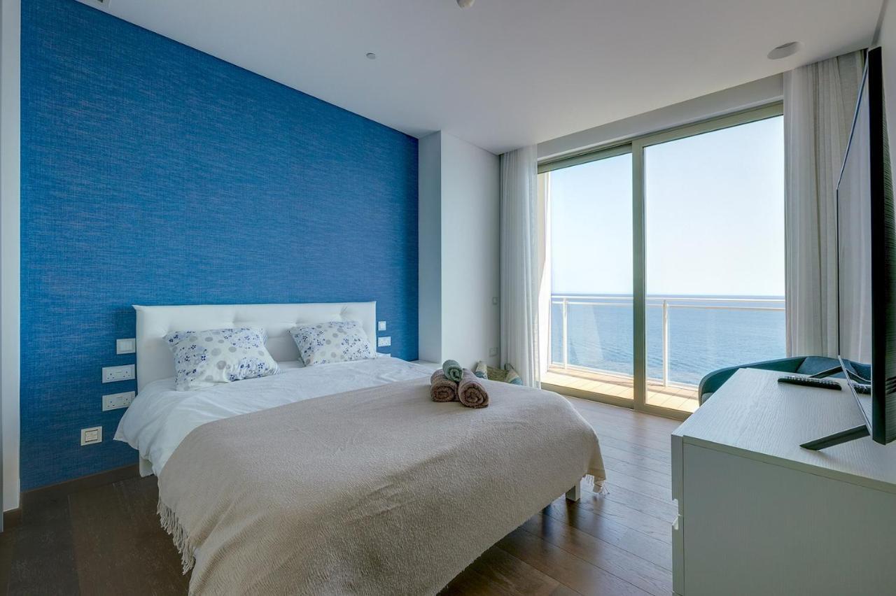 Super Luxury Apartment In Tigne Point, Amazing Sea Views Sliema Exteriör bild