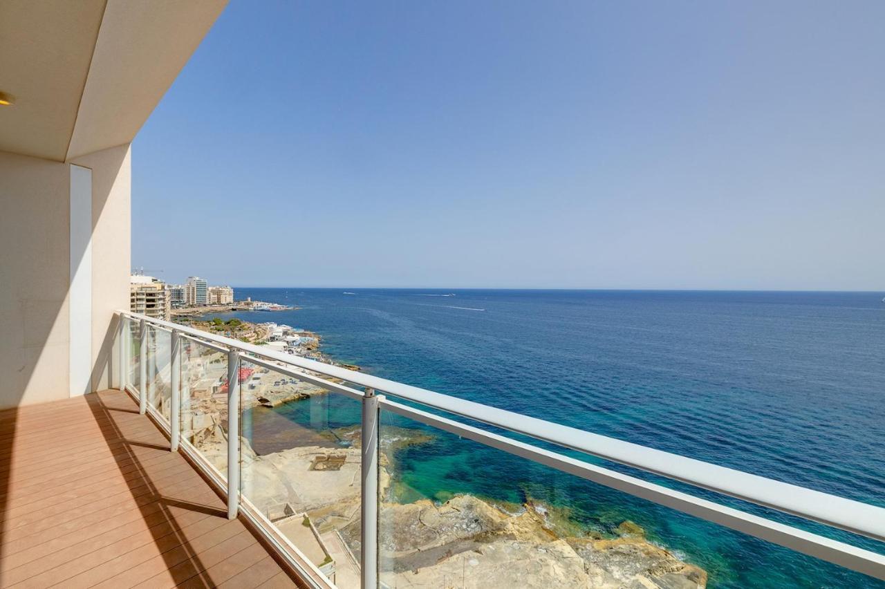 Super Luxury Apartment In Tigne Point, Amazing Sea Views Sliema Exteriör bild