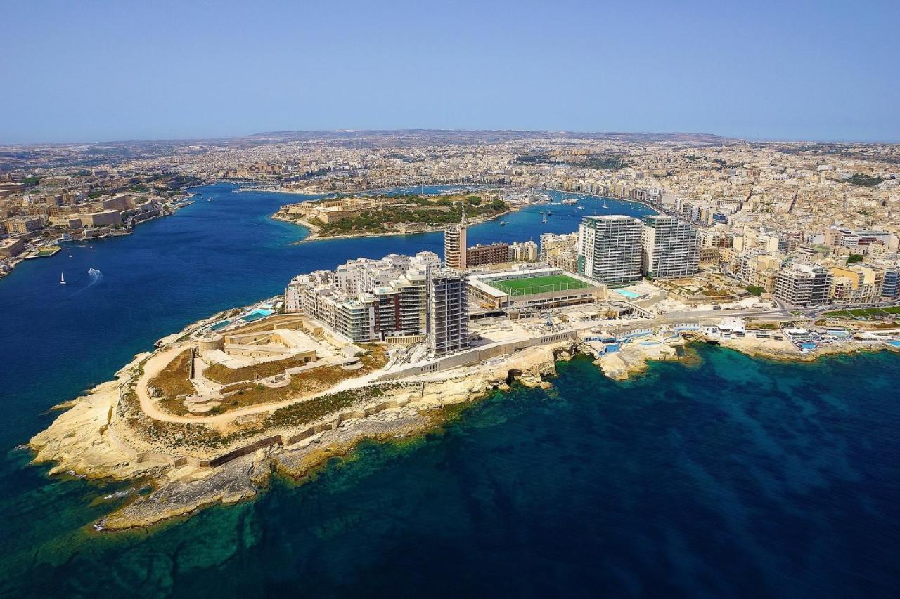 Super Luxury Apartment In Tigne Point, Amazing Sea Views Sliema Exteriör bild