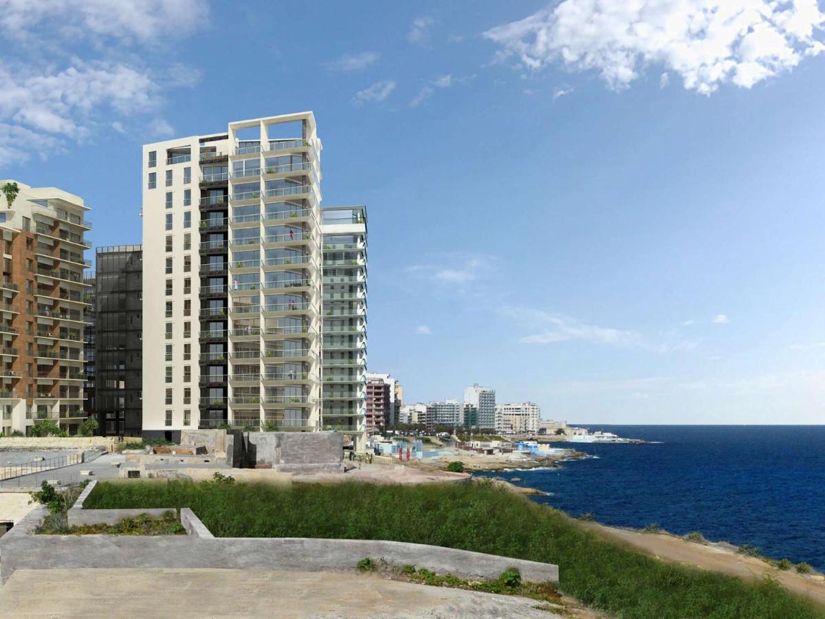 Super Luxury Apartment In Tigne Point, Amazing Sea Views Sliema Exteriör bild